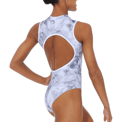 aura white high neck zip front leotard with open back p4635 142756 zoom