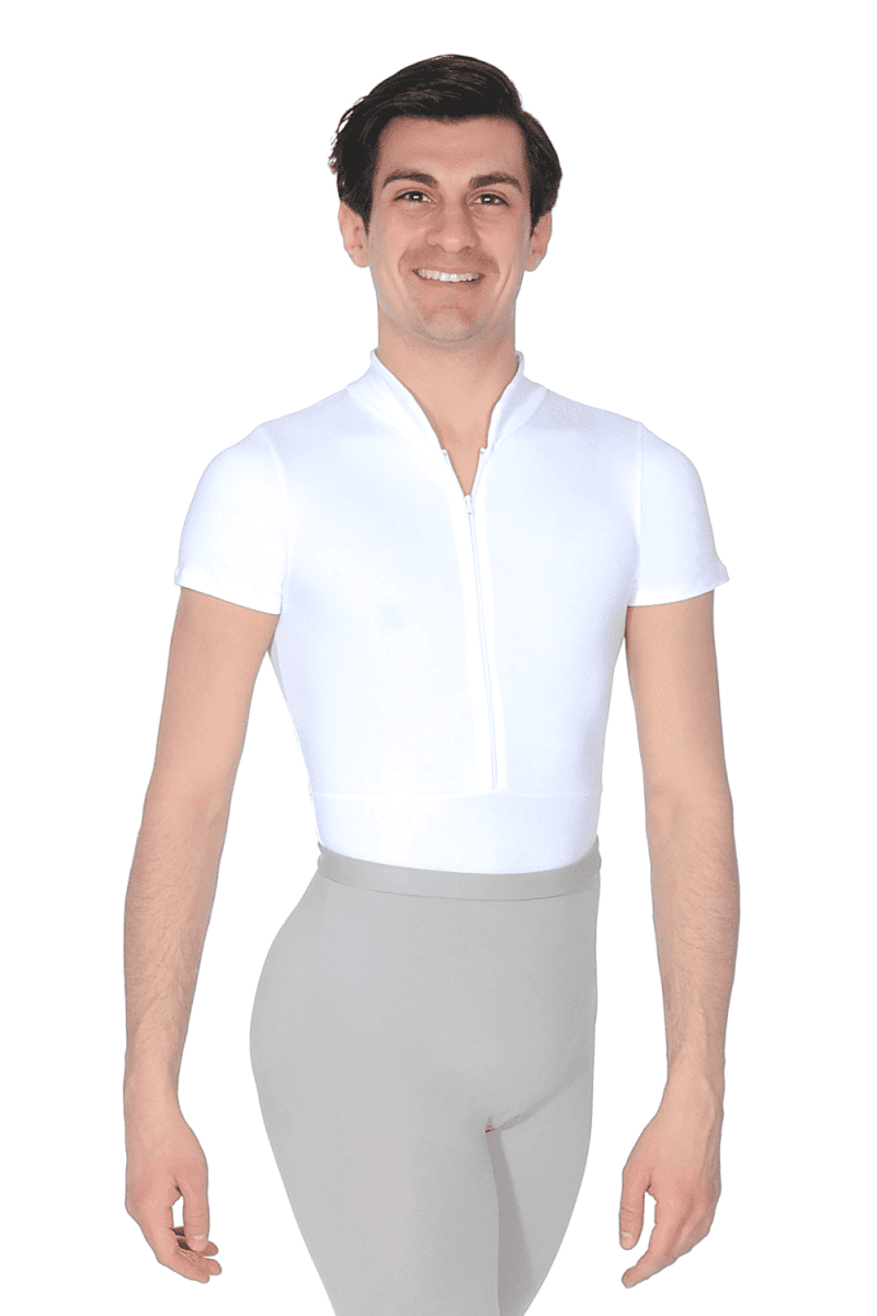 ballet rosa endo mens boys short sleeve leotard p1609 102081 zoom