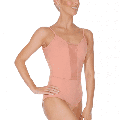 intermezzo sleeveless leotard with central mesh panel open back p3941 115636 image